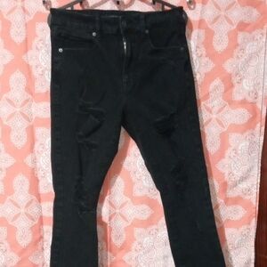 Aeropostale Men's Black Skinny Jeans